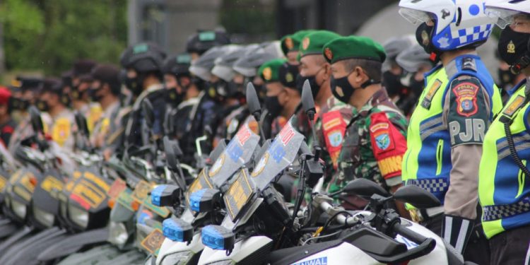 Kodim Palangka Raya Terjunkan 117 Personel Amankan Natal dan Tahun Baru