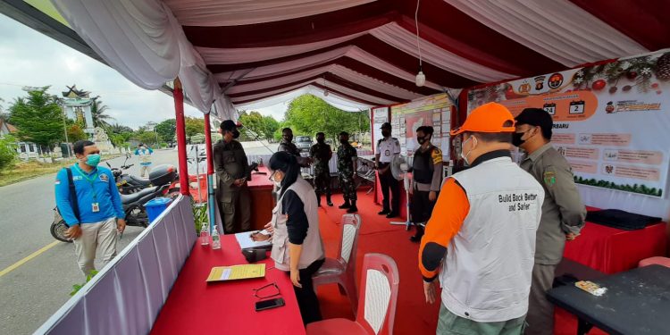 Dishub Prov. Kalteng Laksanakan Cek Poin Nataru di Barito Timur