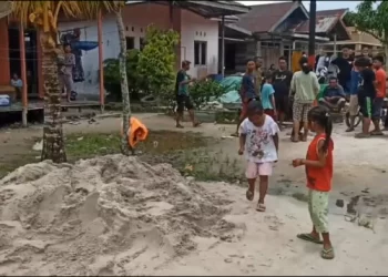 Heboh!!!  Warga Temukan Tulang Belulang Manusia di Tumpukan Pasir