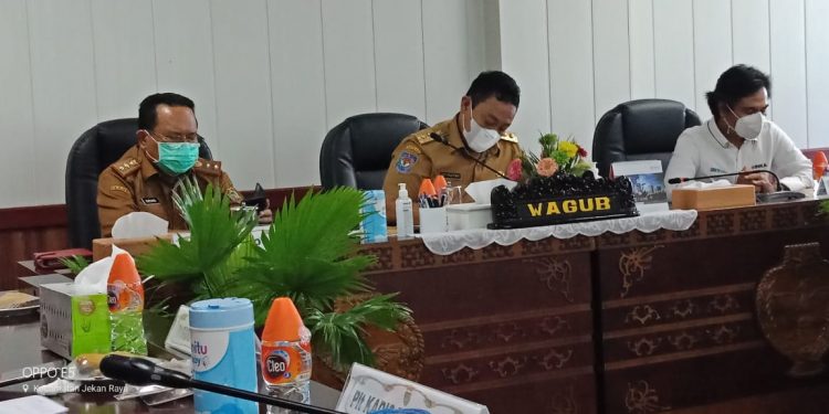 Dishub Gelar Rapat Rencana Pembangunan Kereta Api di Kalteng