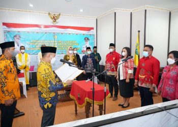Wali Kota Lantik Pejabat Fungsional di Lingkungan Pemko Palangka Raya