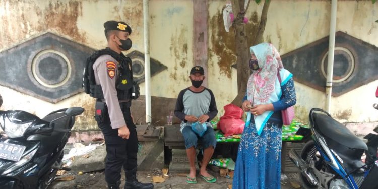 Tim Yustisi Polres Seruyan Gencarkan Kegiatan Himbauan Prokes