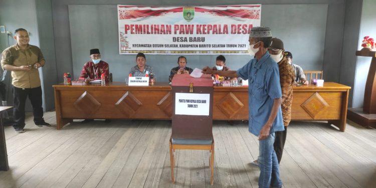 Desa Baru Laksanakan Pemilihan PAW Kades