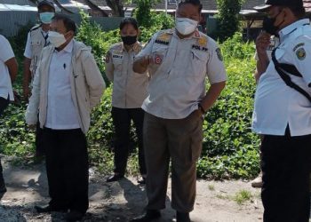 Satpol PP Pemko Palangka Raya Sosialisasi Penataan PKL Jalan RTA Milono