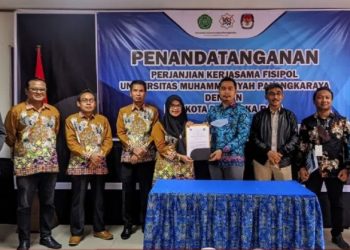 Jelang Pemilu 2024, KPU Kota Palangka Raya Jalin Kerja Sama Dengan Fisipol UMPR