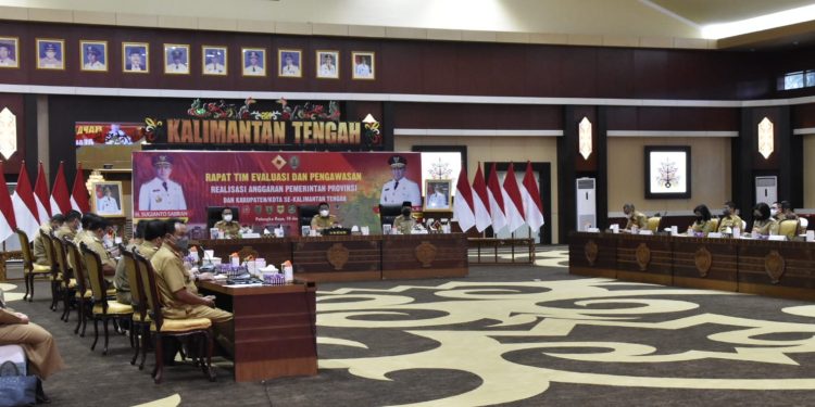 Wagub H. Edy Pratowo Pimpin Rapat TEPRA Provinsi dan Kabupaten/Kota se-Kalteng Tahun 2022