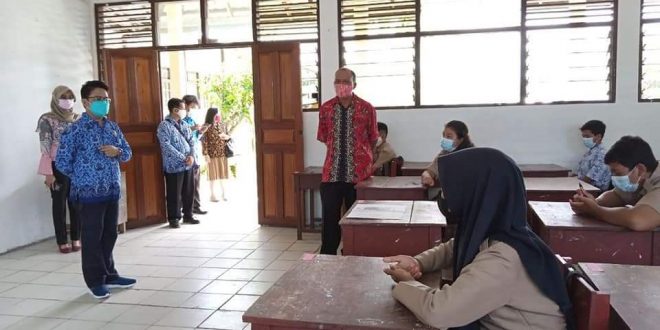 Kota Palangka Raya Terapkan PTM Terbatas 100 Persen Sistim Sesi