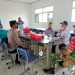 Polsek Danau Sembuluh Pantau Pelaksanaan Vaksinasi