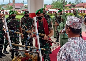 Bupati Murung Raya Sambut Kedatangan Dandim 1013/MTW Letkol INF Edy Purwoko