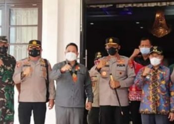 Kapolda Kalteng Apresiasi Pemkab Mura Atasi Covid-19