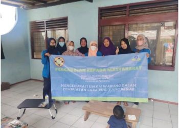 Mahasiswa Program Studi Akuntansi Universitas Pamulang Laksanakan Pengabdian kepada Masyarakat