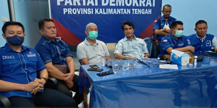 Partai Demokrat Kalteng Rapat Evaluasi