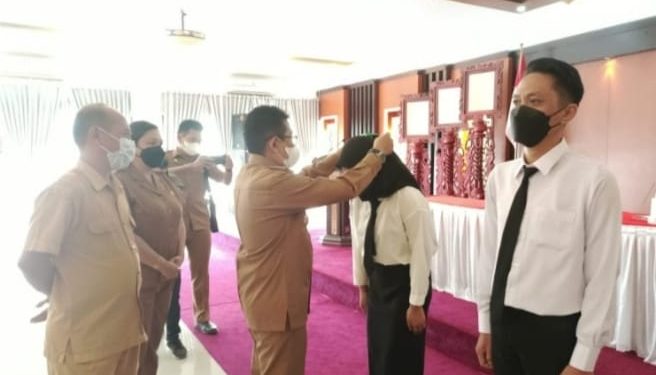 Rejikinoor Buka Orientasi Calon Pegawai Kontrak UPTD RSUD Puruk Cahu