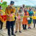 Bupati Gunung Mas Jaya S Monong Resmikan Lumbung Pangan Masyarakat
