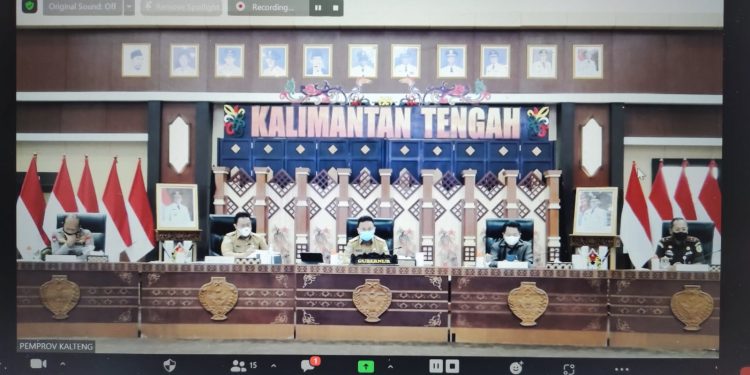 Gubernur Kalteng Pimpin Rapat Terbatas Antisipasi Masuknya Varian Baru Omicron