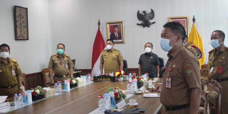 Wagub Hadiri Rapat Kerja Bersama Kepala Daerah dan Ketua DPRD se-Indonesia Secara Virtual