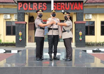 Kapolres Beri Pengarahan Pejabat Lama dan Pejabat Baru Wakapolres Seruyan