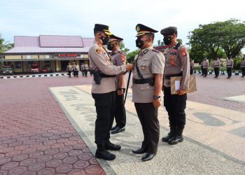 Kapolres Pimpin Sertijab Wakapolres Seruyan