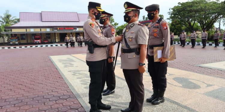 Kapolres Pimpin Sertijab Wakapolres Seruyan