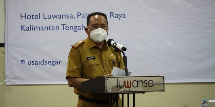 Pj. Sekda Kalteng Buka FGD Rencana Optimalisasi Penggunaan DBH DR