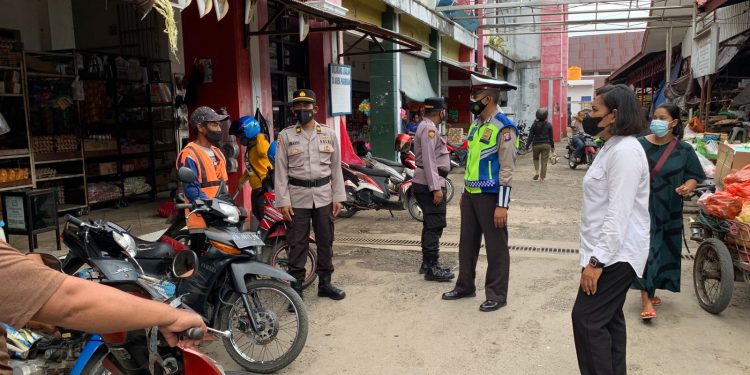 Satreskrim Polres Seruyan Beserta Anggota Gabungan Laksanakan Ops Yustisi