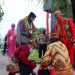 AKBP Gatot Istanto SIK Disambut Dengan Prosesi Adat Potong Pantan