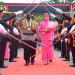 Tradisi Pedang Pora Warnai Pisah Sambut Kapolres Seruyan