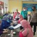 Kapolres Seruyan Pantau Vaksinasi Massal Booster di SMPN 1 Kuala Pembuang