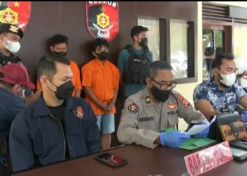 Polisi Bekuk Dua Pelaku Jambret yang Beraksi di Jalan Rajawali Palangka