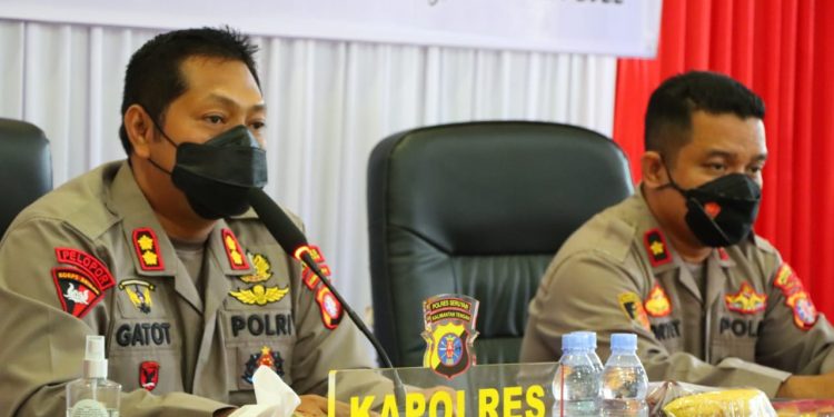 Kapolres Seruyan Pimpin Rakor Penanganan Konflik Sosial