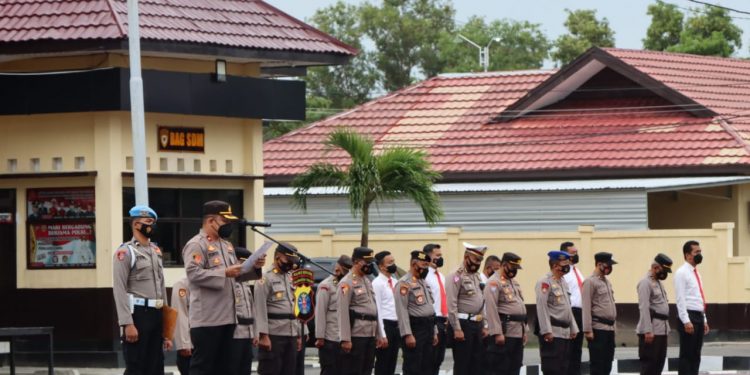 Waka Polres Seruyan Pimpin Apel Jam Pimpinan