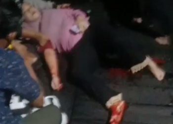 Sepasang Suami Istri Diserang Pria Misterius Dengan Sajam