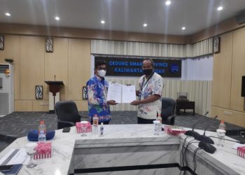 Plt. Kadis Kominfosantik Prov.Kalteng Agus Siswadi Paparkan Program