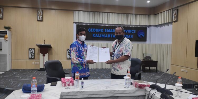 Plt. Kadis Kominfosantik Prov.Kalteng Agus Siswadi Paparkan Program