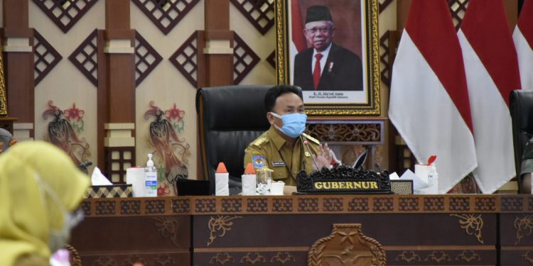 Tindaklanjuti Arahan Presiden, Gubernur H. Sugianto Sabran Gelar Rakor Dengan Pemkab/ Pemkot se-Kalteng