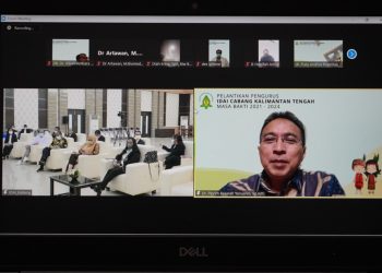 Pengurus IDAI Cabang Kalimantan Tengah Masa Bakti 2021-2024 Resmi Dilantik