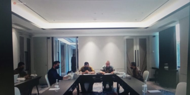 Sahli Herson B. Aden Hadiri Rapat Monitoring dan Evaluasi Pelaksanaan PSN Irigasi dan Food Estate