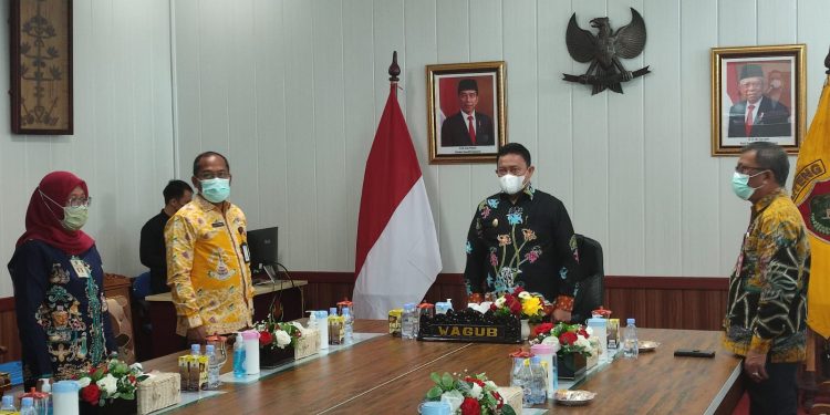 Wagub Kalteng Hadiri Launching INPRES Nomor 1 Tahun 2022 tentang Optimalisasi Pelaksanaan Program JKN