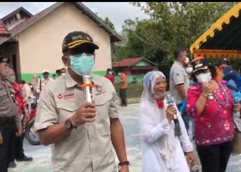 Ratusan Warga dan Pelajar di Timpah Kapuas Antusias Ikuti Vaksin Yang Digelar Pemprov. Kalteng