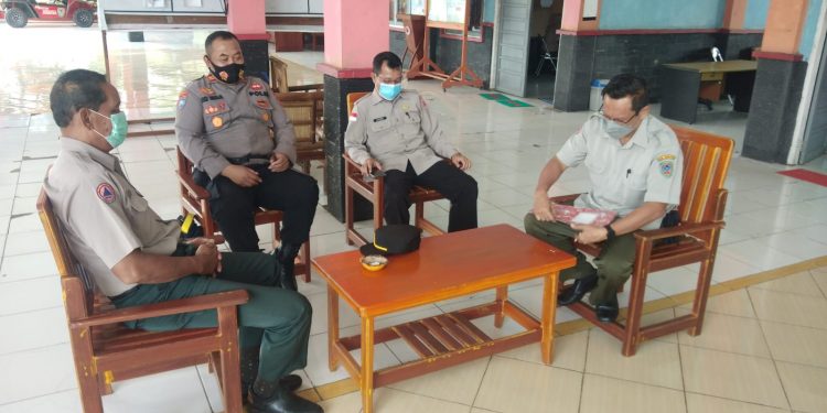 Silahturahmi Kamtibmas Kasat Binmas di Kantor BPBD Kabupaten Seruyan