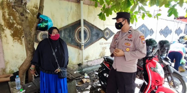 Tim Yustisi Polres Seruyan Gencarkan Himbauan Prokes Covid-19