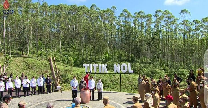 Unsur Tanah dan Air Dari 34 Provinsi Dilebur di IKN Nusantara