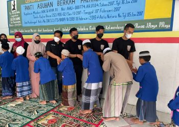 Wujud Syukur Pengabdian Selama 4 Tahun Letting JIW42464 Bagikan Sembako