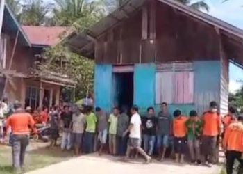 BPBD Kabupaten Mura dan Warga Relokasi Rumah Rawan Longsor di Desa Juking Pajang
