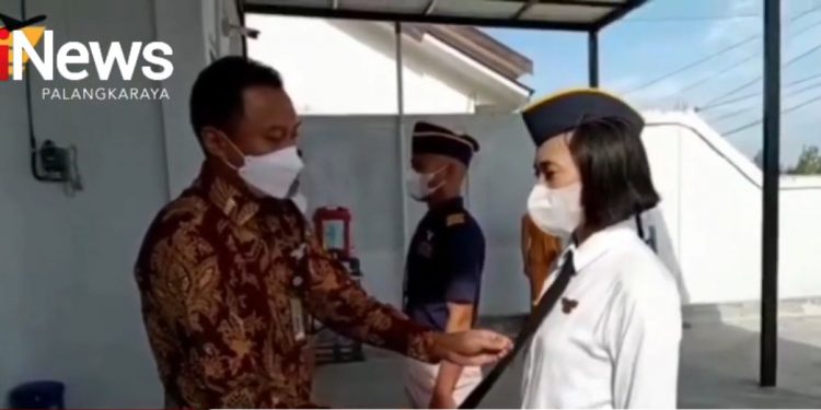 6 Siswa Avsec dan 3 Siswi Ground Staff Bina Angkasa Putra Aviation Diberangkatkan Ke Pontianak-Kalbar