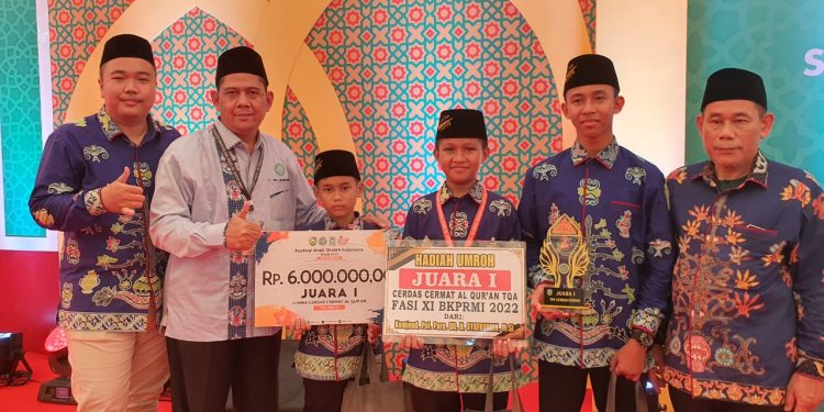 Raih Juara di Beberapa Cabang FASI XI Nasional, Kafilah Kalteng Berhasil Masuk Peringkat 9 Besar