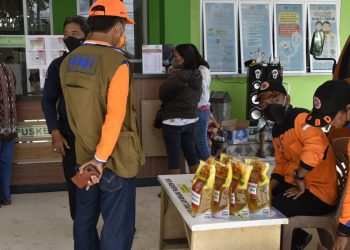 Masyarakat Antusias Ikuti Vaksinasi Covid-19 di Puskesmas Madurejo Pangkalan Bun