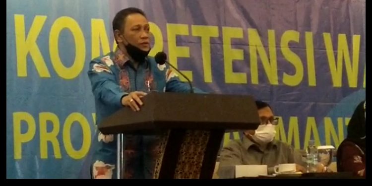 Plt. Kadis Kominfosantik Prov. Kalteng Apresiasi UKJ  IJTI Kalteng dan LKBN Antara