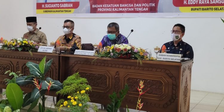 Sukseskan Pemilu 2024, Pemprov. Kalteng Gelar Kegiatan Pendidikan Politik Kebangsaan