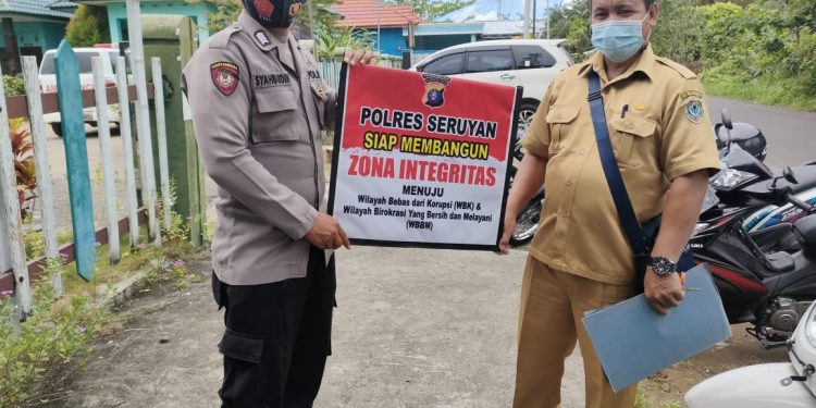 Polsek Seruyan Hilir Terus Gaungkan Zona Integritas Menuju WBBM
